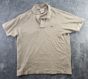 Polo Lacoste beige para hombre talla 4 - Imagen 1 de 7