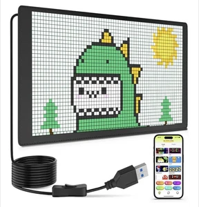 Rayhome Full-Color Import Picture LED Sign, 16''x8'' Flexible Programable Sign - Picture 1 of 6