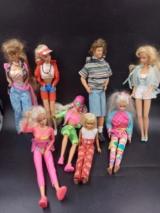 Barbie Mattel Hollywood Hair, Baywatch, Mountainbike, Skipper Pepsi, Gymnastik.. - Bild 1 von 22