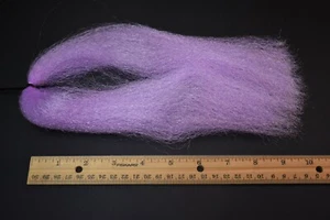 Hank LIGHT PURPLE Synthetic SUPER HAIR Fly Tying, Buck Tail Replacement - Picture 1 of 1