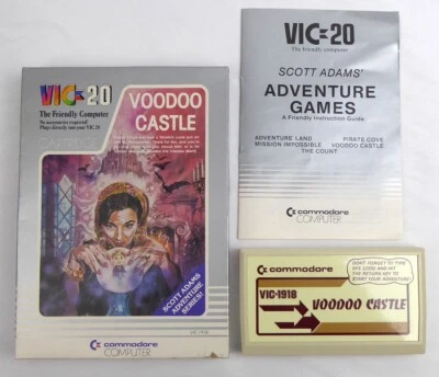 Commodore VC 20 VIC 20 in OVP -- VOODOO CASTLE -- Modul VIC-20 VC-20 - Bild 1 von 3