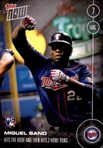 2016 Topps Now Miguel Sano Minnesota Twins #330 Run of 588 - Picture 1 of 1