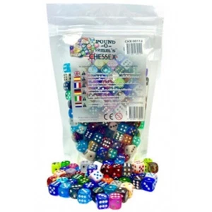 Dice And Gaming Accessories D6 Sets Pound-O-12mm D6 Dice - Picture 1 of 1