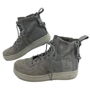 Nike Green-Gray SF Air Force 1 Mid-Sneakers | Casual and Travel Ready - Picture 1 of 10