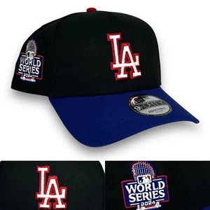 LA Dodgers 2024 WS 940 AF Adjustable Snapback New Era Cap -Black -Blue -NWT - Picture 1 of 8