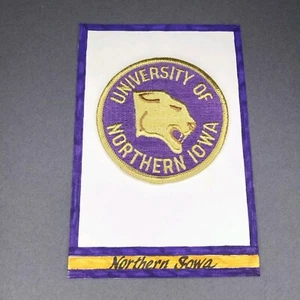 University Of Northern Iowa IA Heavy 3" Patch UNI Cedar Falls - Picture 1 of 3