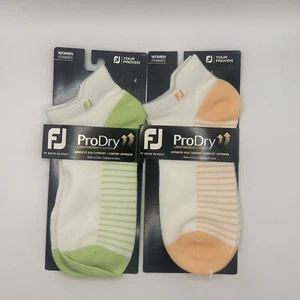 FJ Foot Joy ProDry Lightweight Advanced Golf Support Women Sock 2 Pair - Picture 1 of 3