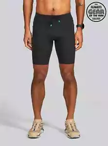 Janji Men's 8” Trail Half Tights - Midnight - Large - Picture 1 of 5