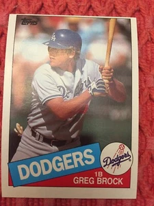 Greg Brook #753 Dodgers MLB Vintage Baseball Card Ships Free - Picture 1 of 2