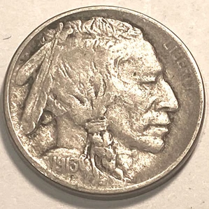 1913 D Tipo 1 Buffalo Nickel XF/AU sin precio base *J439 - Imagen 1 de 2
