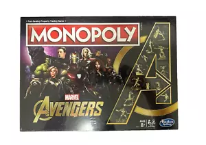 Monopoly Marvel Avengers Edition Board Game for Ages 8 and Up Hasbro-SEALED! - Picture 1 of 5