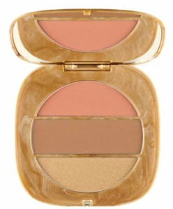 Marc Jacobs O!Mega x Tres Polvo Rubor Bronce Paleta Destacado Color Bronce Nuevo en Caja - Imagen 1 de 2