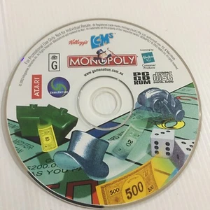 Monopoly PC Cd-Rom Game Promo Disc only - Picture 1 of 3