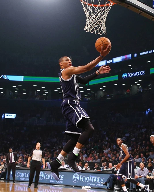 Oklahoma City Thunder RUSSELL WESTBROOK Glossy 8x10 Photo Print Poster - Image 1 of 1