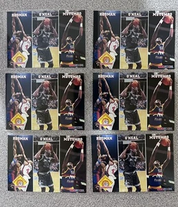 (6) 1993-94 NBA HOOPS LL RODMAN, O'NEAL, MUTOMBO CARD #284 LOT **NM-MT** - Picture 1 of 3