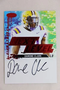 Damone Clark - 2022 Sage Football High Series Next Level On-Card Autograph - Picture 1 of 1