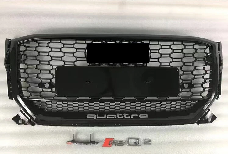 Per 18-20 Audi Q2 Q2L Conversione RSQ2 Griglia anteriore a nido d'ape Bar - Bild 1 von 1