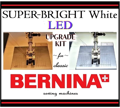 3Pcs Super Bright LED Bulb BERNINA Sewing Machine 1020 1030 1090 1130 1230 1260+