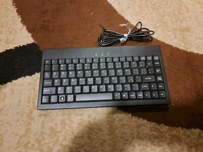 Adesso EasyTouch AKB-110B Black Mini Keyboard  - Image 1 of 4