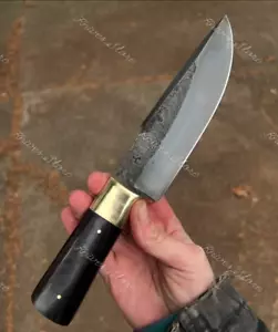 Fixed blade Russian knife, personalized knife, Yakut knife, hand forged knife. - Picture 1 of 2