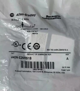 440N-Z2NRS1B New Allen Bradley Guardmaster 440N Non Contact Switch 440NZ2NRS1B - Picture 1 of 1