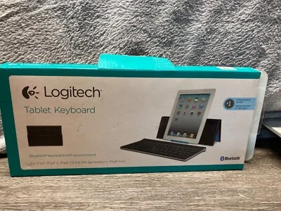 Logitech Tablet Wireless Bluetooth Keyboard 920-003241 for iPad - Image 1 of 4