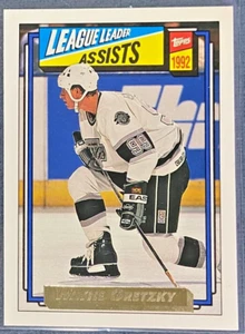 Wayne Gretzky LL 1992-93 Topps Gold #123 Los Angeles Kings - Picture 1 of 2
