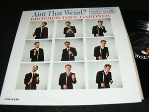 BROTHER DAVE GARDNER Lp Ain't That Weird? Comedy Classic SOUTHERN Hipster 1961 - Bild 1 von 1