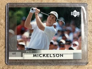 2002 UD Upper Deck Golf Base #41 PHIL MICKELSON Rookie RC Silver Parallel - Picture 1 of 1