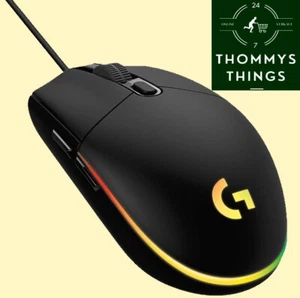 NEU Logitech G203 8000 DPI Laser 6 Tasten Gaming Maus für PC Gamer Zocker Profi - Bild 1 von 4