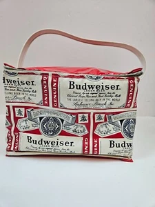 Paquete de 6 cervezas Budweiser vintage bolsa aislada refrigerador Prepac Anheuser Busch - Imagen 1 de 14