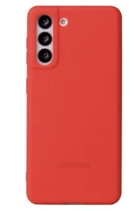 coque samsung s21 ultra avec protection écran rouge - Photo 1 sur 4