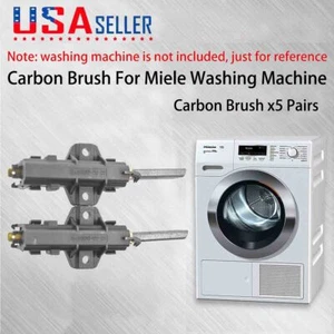 5 Pairs Motor Carbon Brush For Electrolux HW90-1479-FHW90-1482-F washing machine - Picture 1 of 7