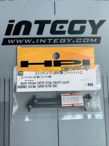 HPI A553 DOGBONES DRIVESHAFTS 6X57 FOR NITRO RS4 MT SN RALLY SUPER NITRO RS4 - Picture 1 of 1