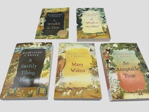 A Wrinkle in Time Series 1-5 Set Madeleine L'Engle 1 2 3 4 5 Lot - Bild 1 von 9