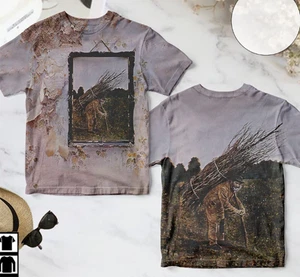 Led Zeppelin IV Album 3D AOP T Shirt Size S-5XL UB634 - Picture 1 of 2