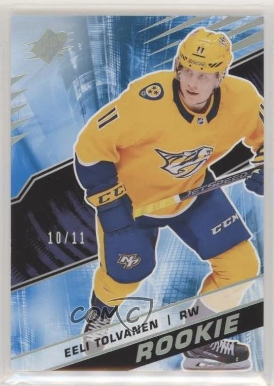 2018-19 SPx Rookies Spectrum /11 Eeli Tolvanen #R-ET RC - Image 1 of 2