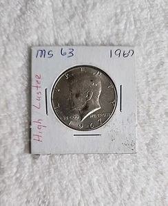Moneda de 50¢ Kennedy 1967 40 % revestido de plata 1/2 medio dólar hecha en Estados Unidos - Imagen 1 de 5