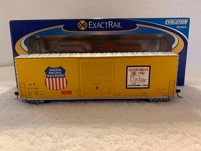 ExactRail #EE-1013-6 HO Scale Union Pacific PC&F 6033 CuFt SD Box Car #517109 - Image 1 of 4