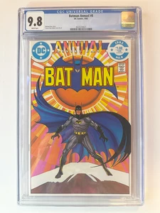 Batman Annual #8 (1982) DC Comics CGC Grade 9.8 WHITE Pages - Picture 1 of 2