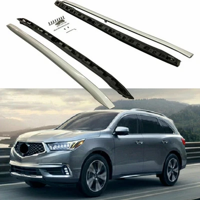 2Pcs ALL NEW USA STOCK Roof Rail Racks Side Bar Fits for Acura MDX 2014-2020 Foto 1 de 4
