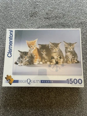 НОВАЯ головоломка Clementoni 1500 элементов, искусство. 31606, «Котята» - Изображение 1 из 3