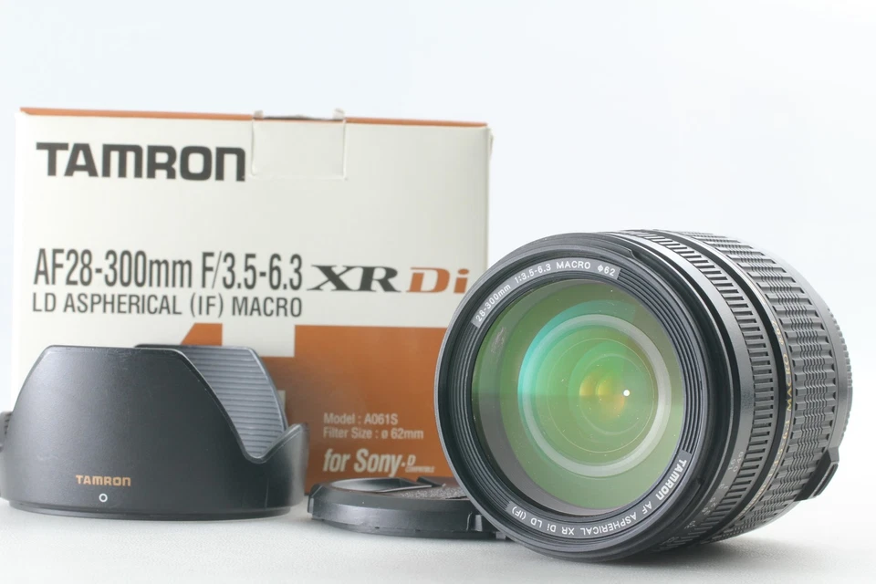[N COMO NUEVO con Capucha] TAMRON AF 28-300mm f3.5-6.3 XR Di Sony Minolta A de Japón Foto 1 de 4