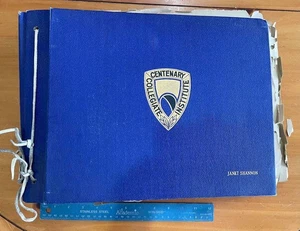 1918-1921 RIESIGES SAMMELALBUM HUNDERTJÄHRIGES COLLEGIATE INSTITUTE HACKETTSTOWN NJ EPHEMERA - Bild 1 von 24