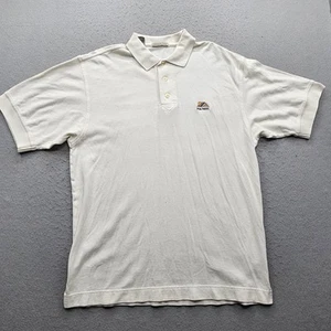 PGA West Cutter & Buck Men's Polo Shirt Size Large Off-White Short Sleeve - Picture 1 of 10