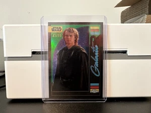 Anakin Skywalker 2024 Topps Chrome Star Wars Green Galactic Gear /99 #GG-18 - Picture 1 of 2