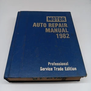 1982 Motor Auto Repair Manual Professional Service Trade Edition - Bild 1 von 4