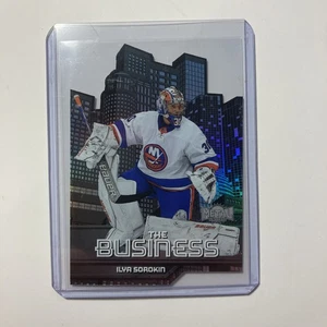 Ilya Sorokin - 2023-24 Upper Deck Skybox Metal Universe - The Business - Picture 1 of 2