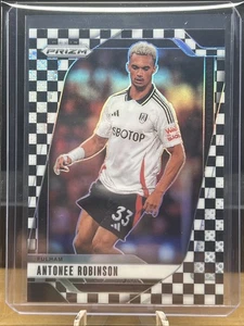 2024-25 PANINI PRIZM PREMIER LEAGUE ANTONEE ROBINSON CHECKERBOARD PRIZM #201 - Picture 1 of 3