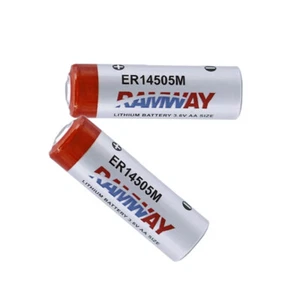 2pcs ER14505M PLC AA Battery 3.6v 2200mAh Non-Rechargeable Battery - Picture 1 of 4